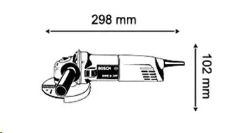 Kampinis šlifuoklis, d=125 mm, 220V